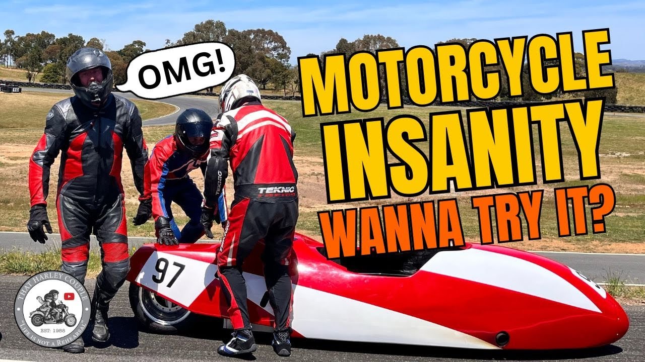 “Learning to Hang On: My First Racing Sidecar Ride!”