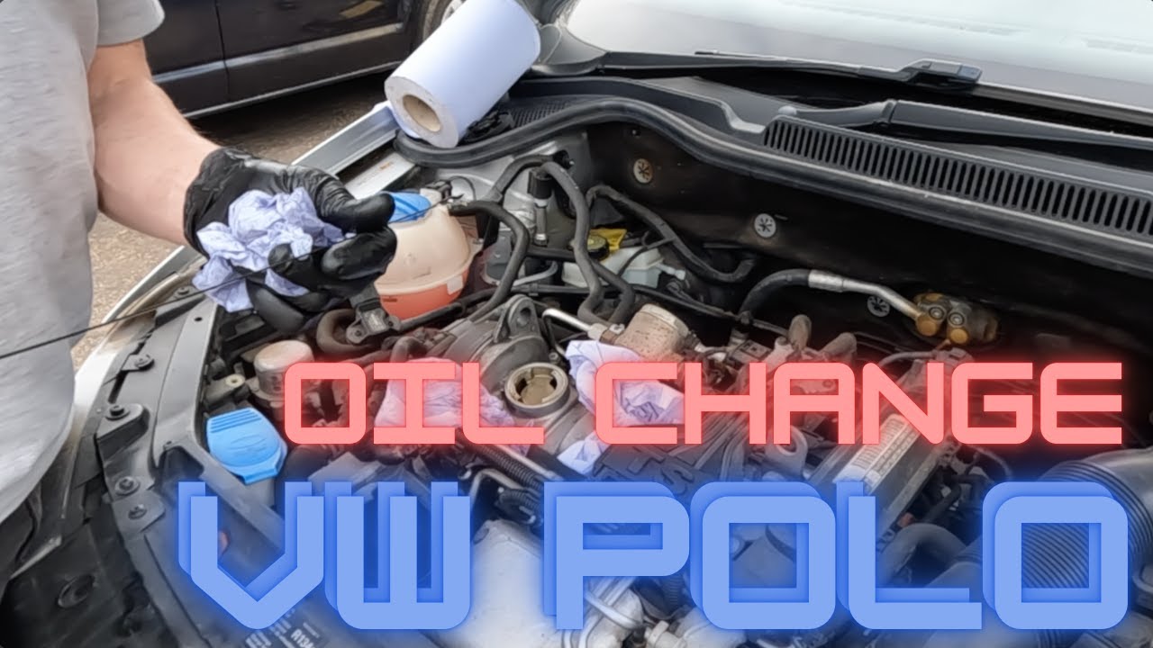 Замена масла в VW Polo 1.2 TSI | Пошаговое руководство