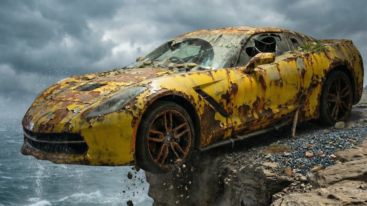Unbelievable Restoration💰How a Ruined Chevrolet Corvette Stingray C7 Made Me $2Million #restoration
