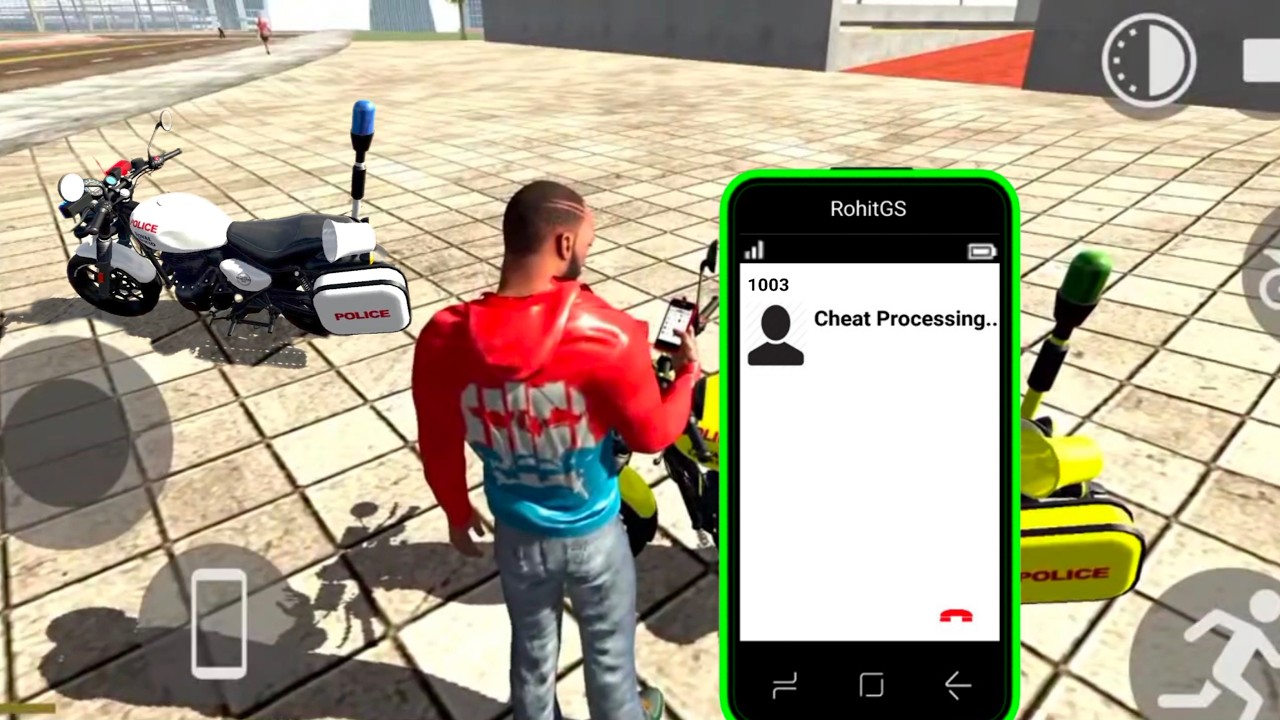 Police Bike Cheat Code In Indian Bike Driving 3D 🤑| Indian Bike Driving 3d New Update 🔥igs gamer 