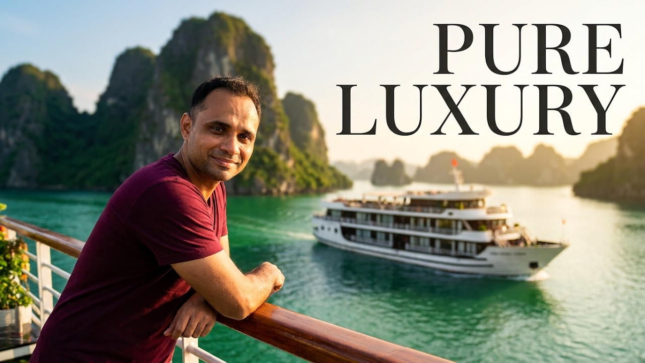 Halong Bay Vietnam luxury cruise experience | 4K | Indian Traveller | July 2026