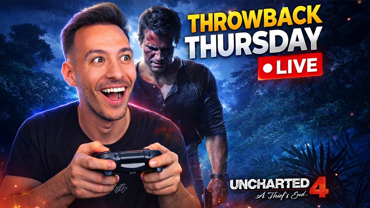 🔴THROWBACK THURSDAY με UNCHARTED 4 ΣΤΟ PS5 PRO !!