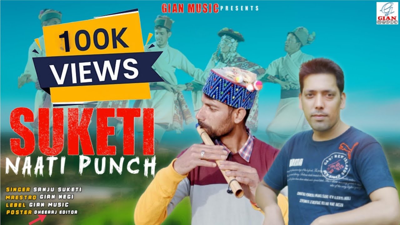 Suketi Nati Punch | Latest Himachali Nati Non Stop | Sanju Suketi | Gian Negi |