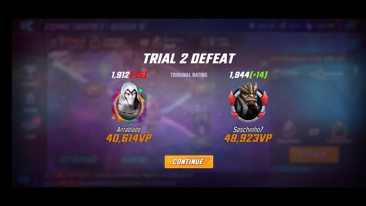 Cosmic Crucible 1022 vs Saschinho7