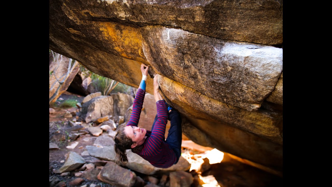 Marine Thevenet in Rocklands - First Female Ascents and 8B Boulders