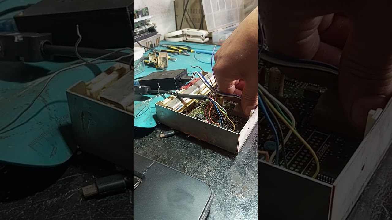 Fazendo a leitura do processador central do Corsa 1.0 16V cabo adaptador upa conector vermelho
