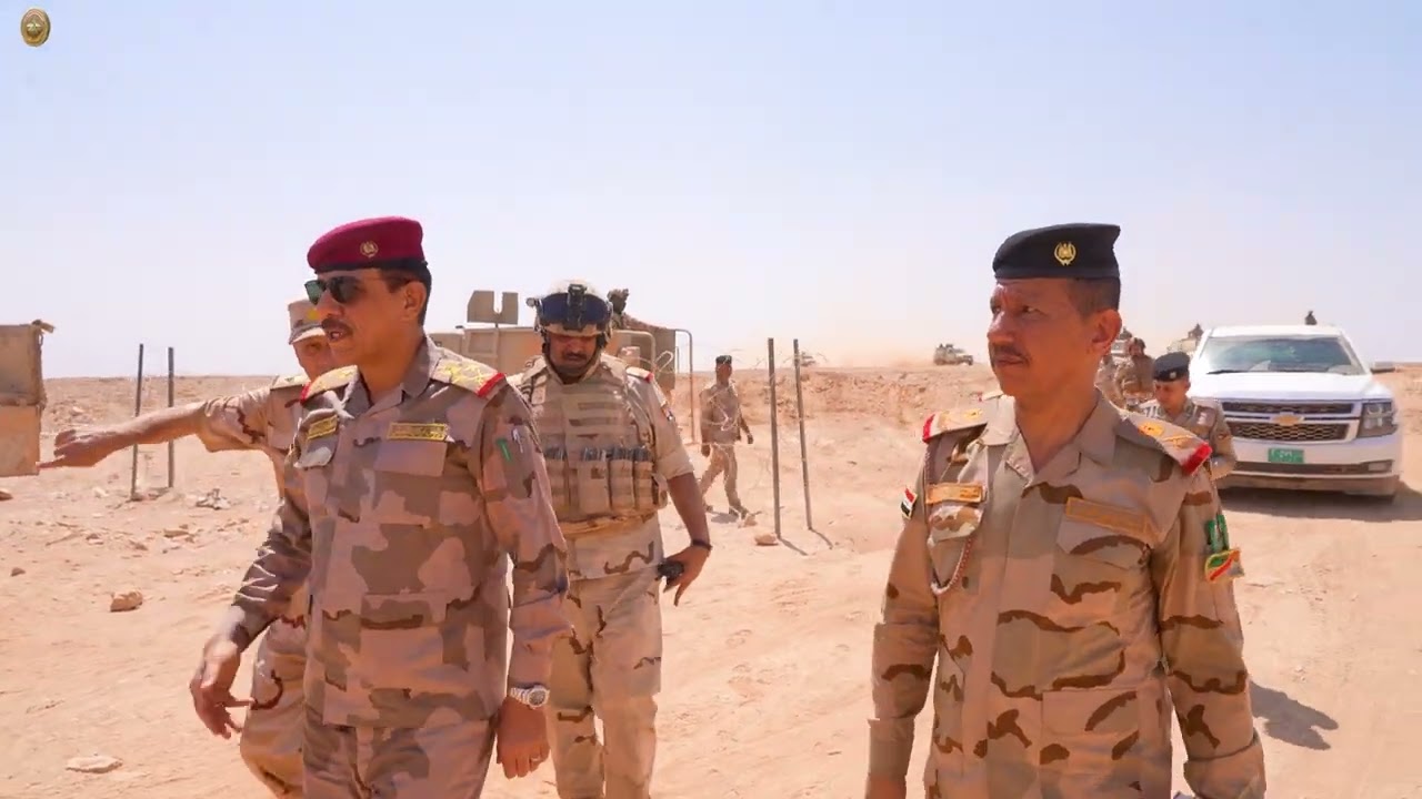 رئيس أركان الجيش يتفقد خط الصد الاستراتيجي لأبطال حوران