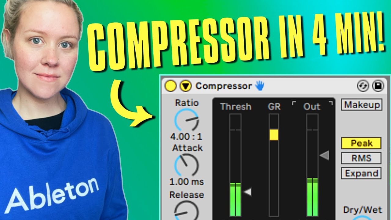 Learn Compressor In 4 min &bull; Ableton Live