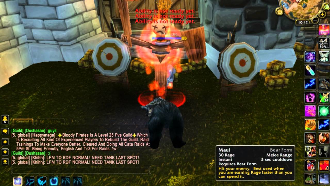 Feral Druid Survival cataclysm warmane