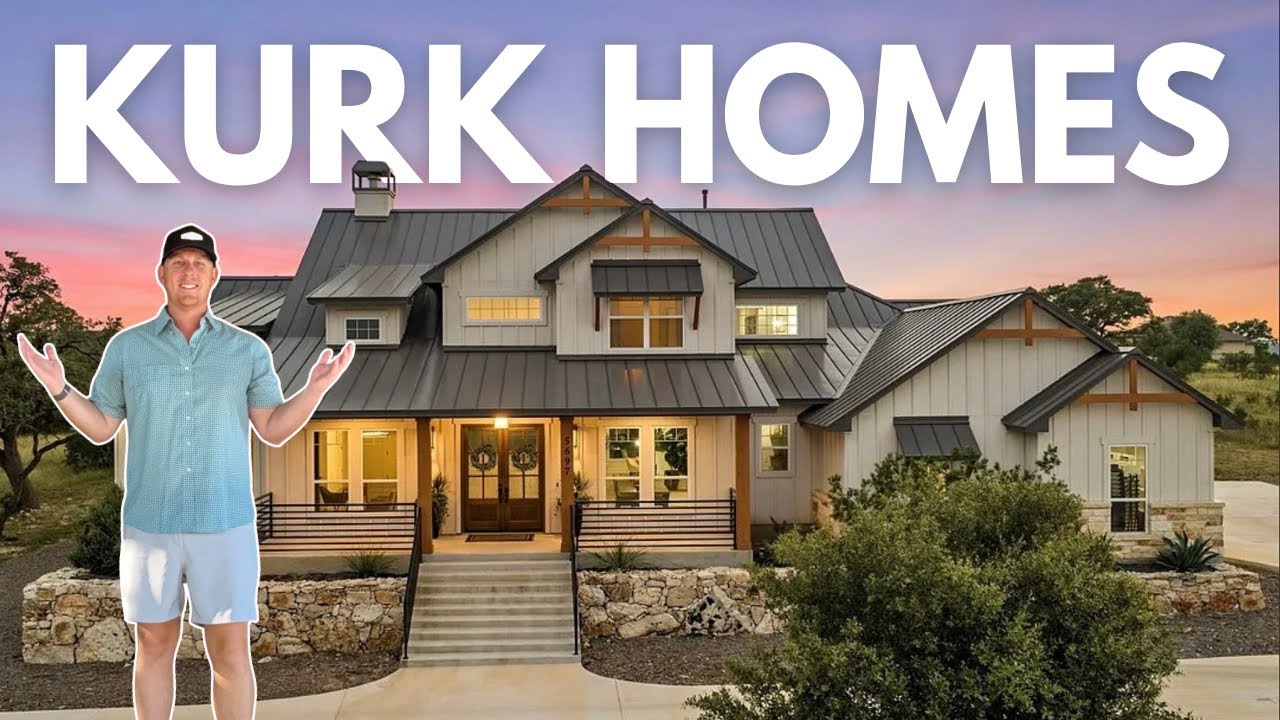 Tour This Custom Kurk Homes Model in Copper Ridge | New Braunfels, TX