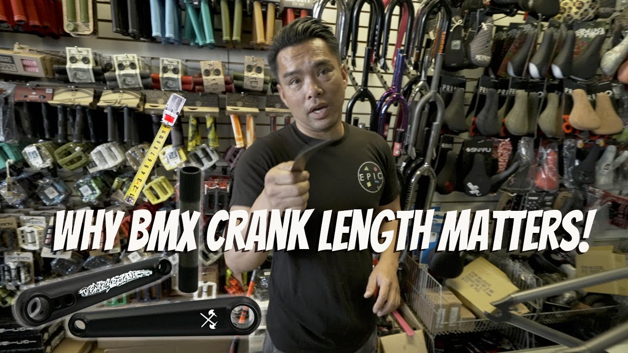 Why BMX Crank Length Matters!