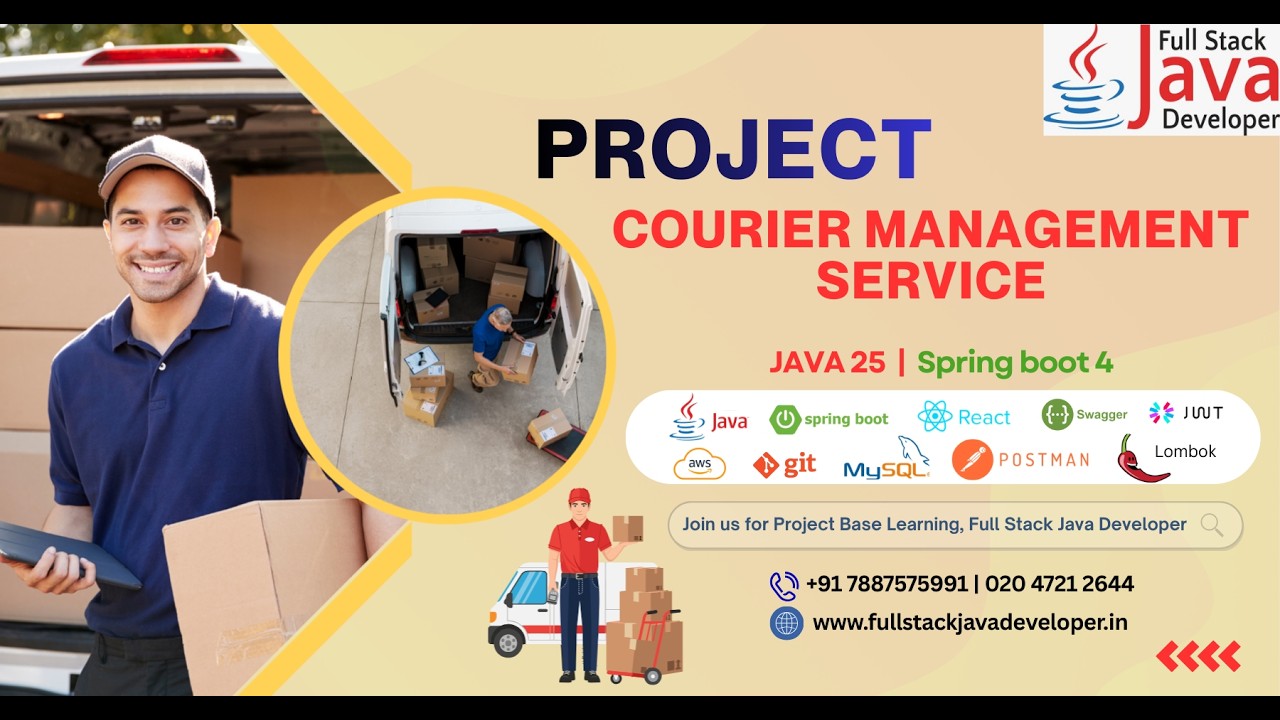 Система управления курьерской доставкой | Java 25 и Spring Boot 4+ | Проект Full Stack | Автор: г...