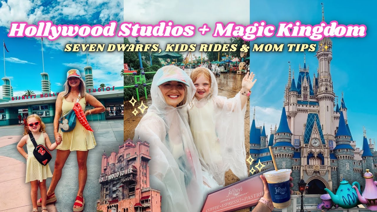 DAY 1 | DISNEY WORLD VLOG ✨ Hollywood Studios, Seven Dwarfs, Fireworks Finale