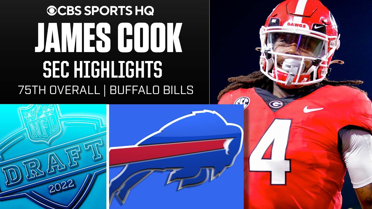 James Cook: Georgia Highlights | 63rd Overall Pick in 2022 NFL Draft | CBS Sports HQ