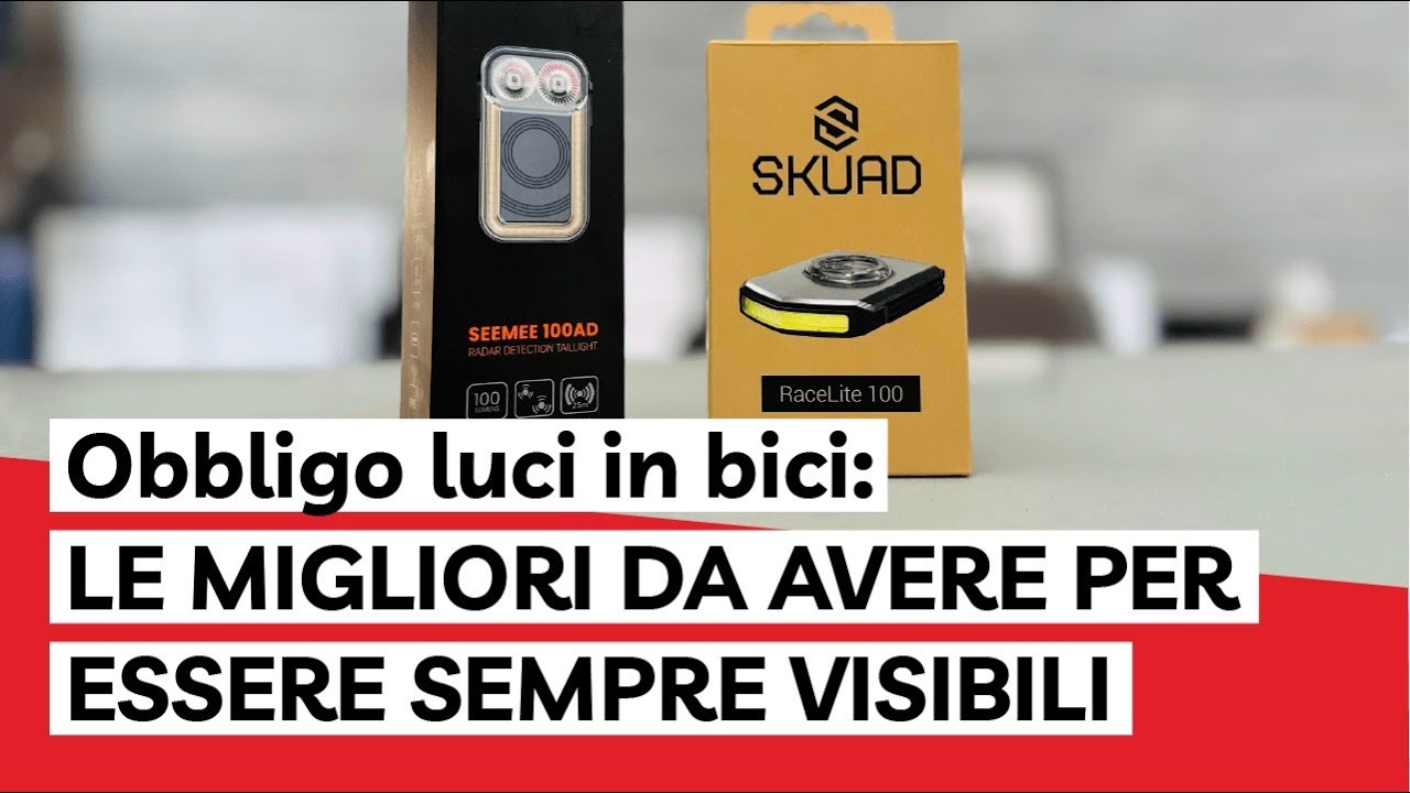 Obbligo luci in bici: le migliori da avere per essere sempre visibili | I consigli di Bike Store