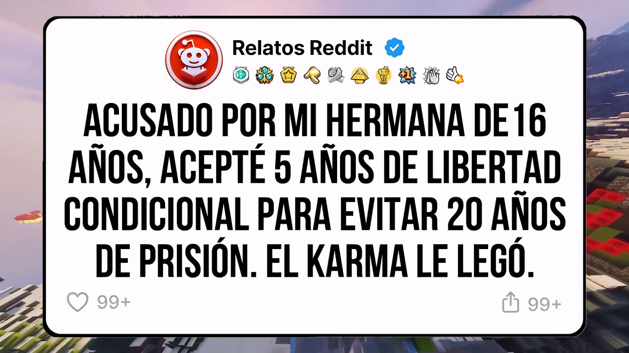 Acusado por mi hermana de 16 años, acepté un acuerdo para evitar prisión. El karma le tocó su puerta