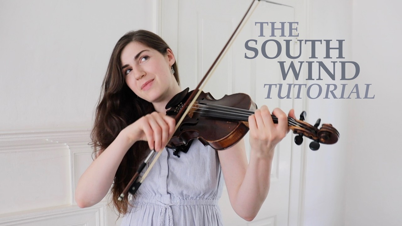 How to play THE SOUTH WIND ✨ Irish air ✨ Fiddle tutorial