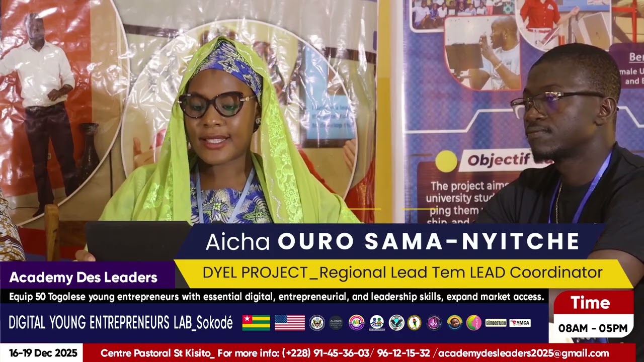 🚀 Lancement officiel du Digital Young Entrepreneurs Lab (DYEL) – Région Centrale, Sokodé 🇹🇬