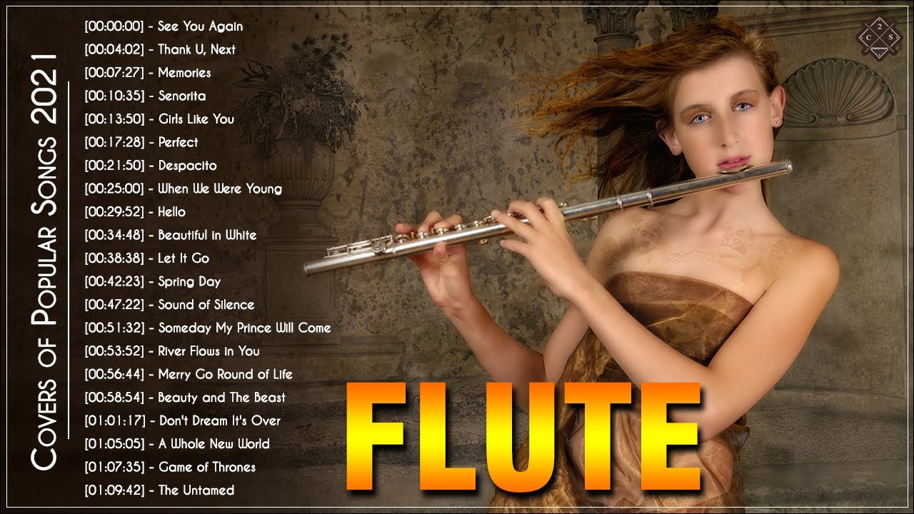 Top 40 Flute Covers Popular Songs 2021 - Best Instrumental Flute Cover 2021
