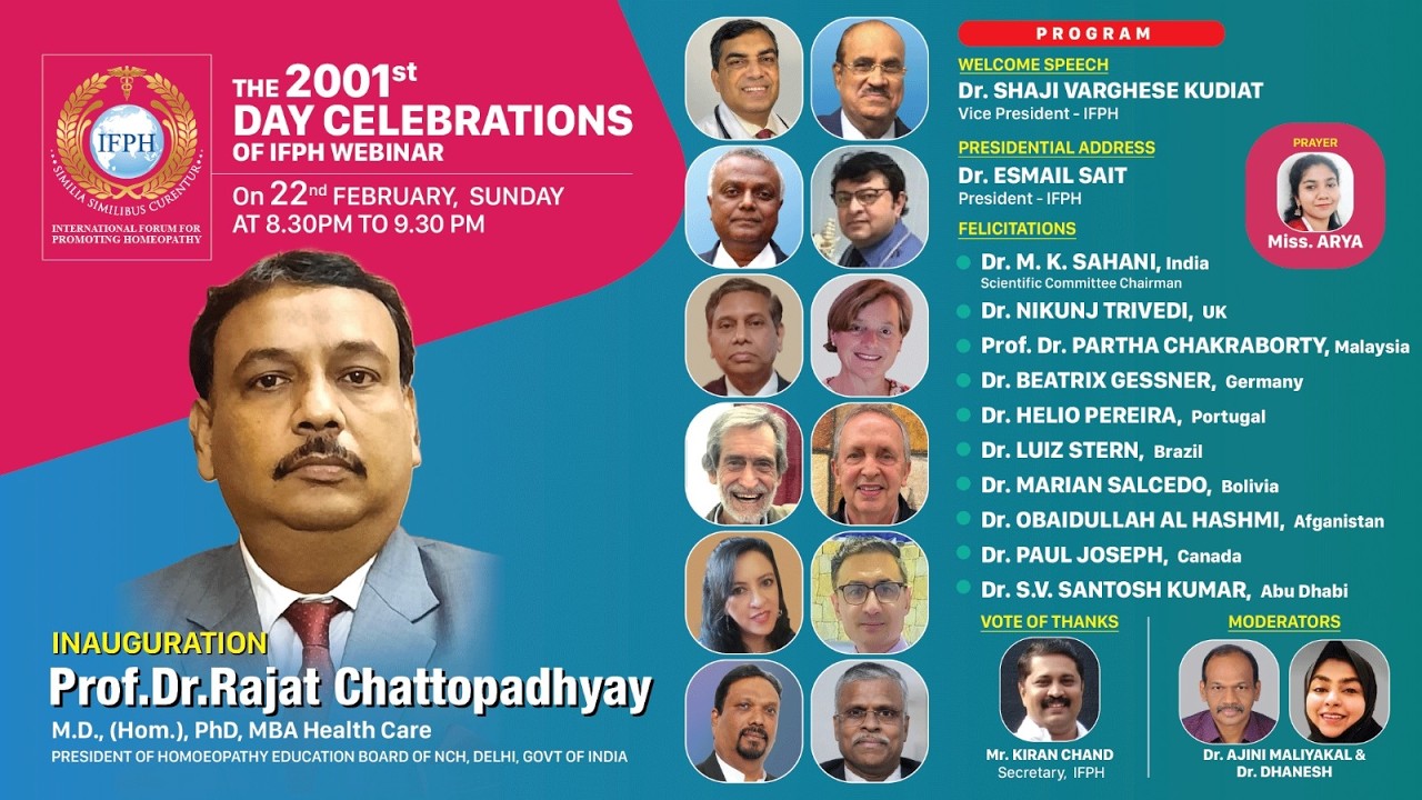 2001 DAY OF IFPH CELEBRATION ON 22ND FEB 2026 ON ZOOM MEETING