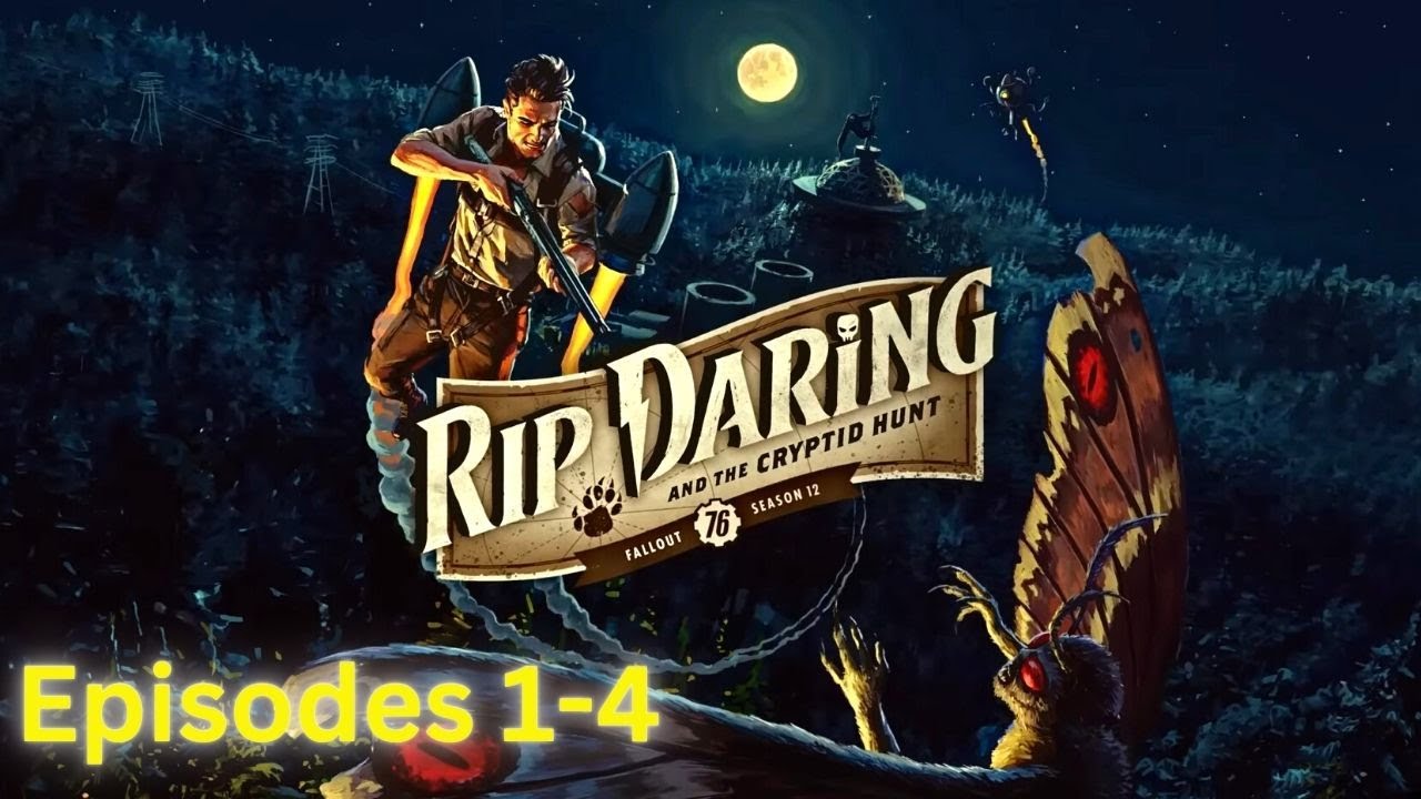 Rip Daring and the Cryptid Hunt Episodes 1-4