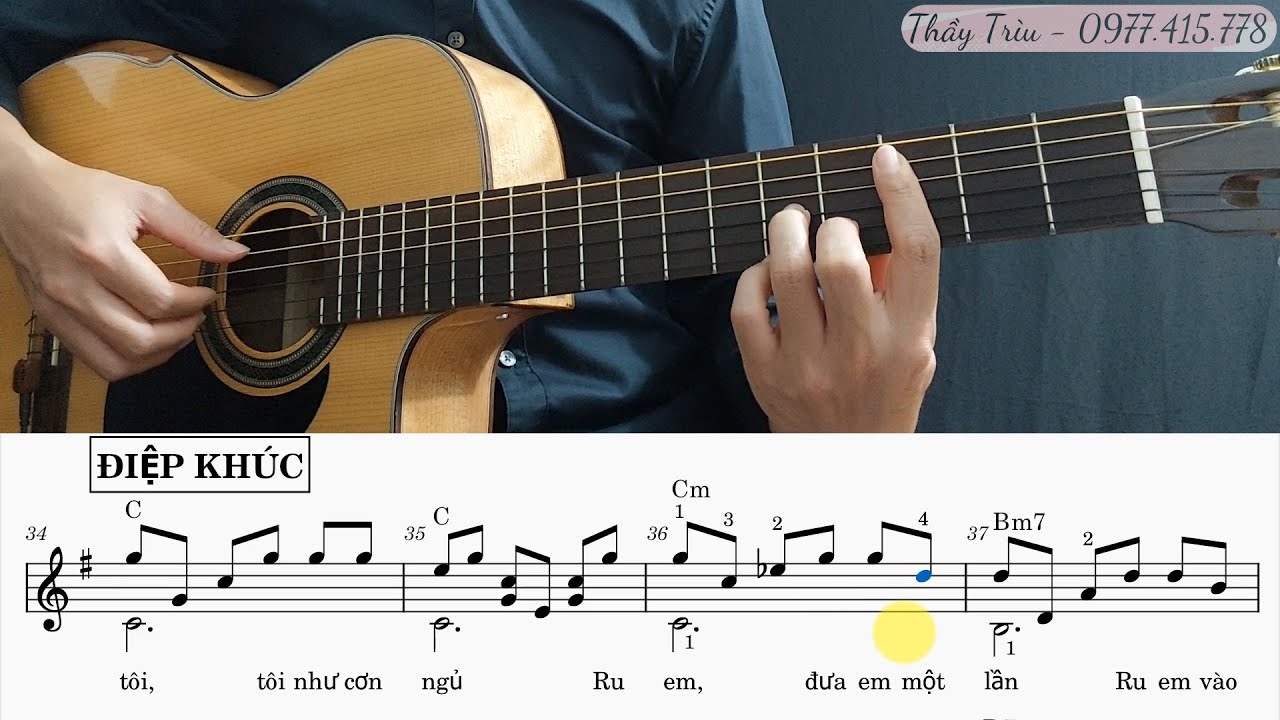 BÀI 5 (P4): HƯỚNG DẪN THỰC HÀNH NIỆM KHÚC CUỐI [Khóa học Fingerstyle & Chuyển soạn 3]