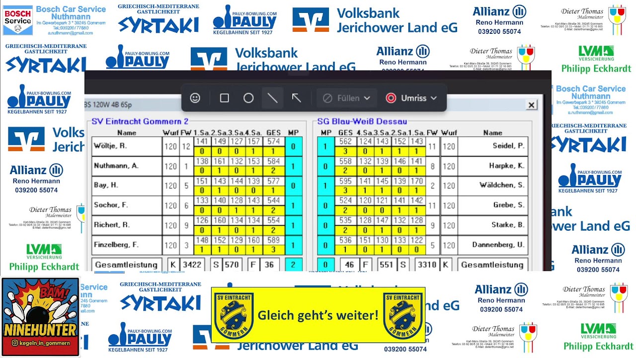 Landesklasse | 8. Spieltag | SV Eintracht Gommern II vs. SG Blau-Weiß Dessau I