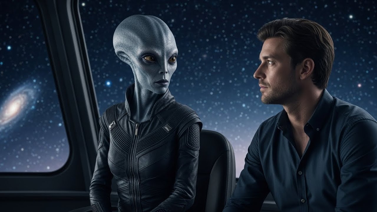 Everyone Is Afraid of Me… Why Aren’t You?” — The Alien Asked the Human