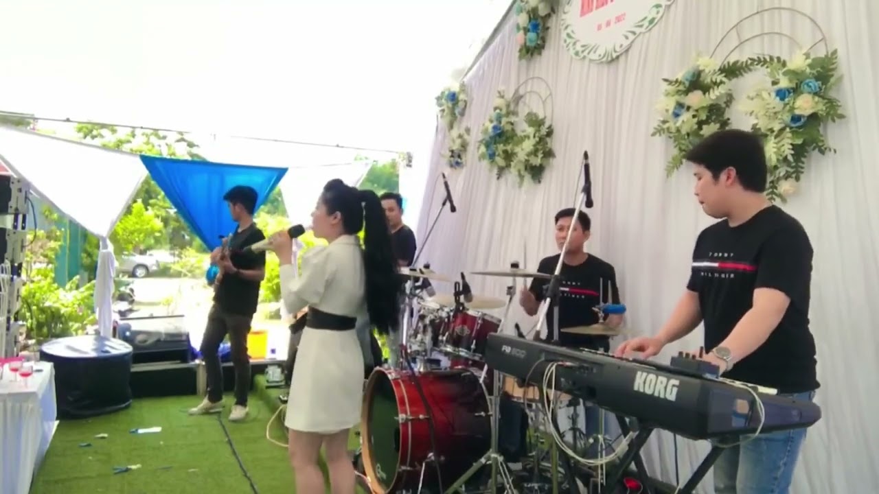 Mashup Thiên Đàng Ái Ân - Bước Tình Hồng - TCM Band . Ca Sĩ Kim Chi - Atas Thành Công Music