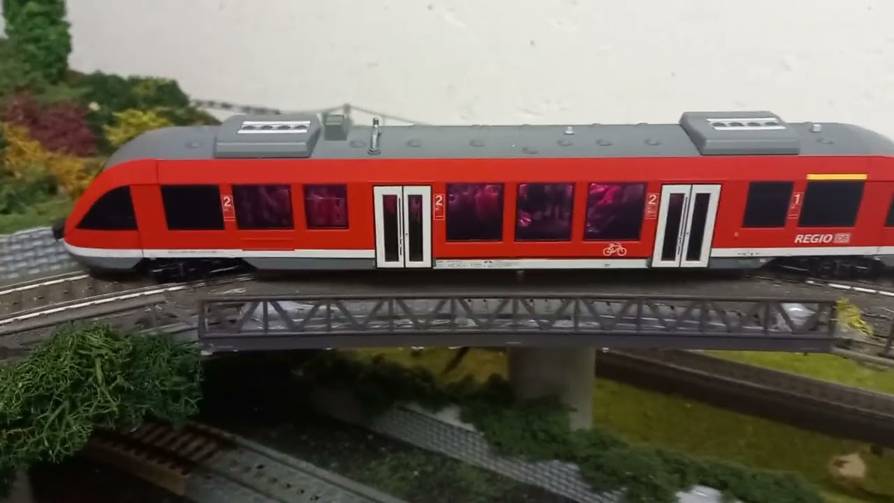 Neue Nebenstrecke!! Ab jetzt Lint 27 bei den N&ouml;st Bahnen im Einsatz!!