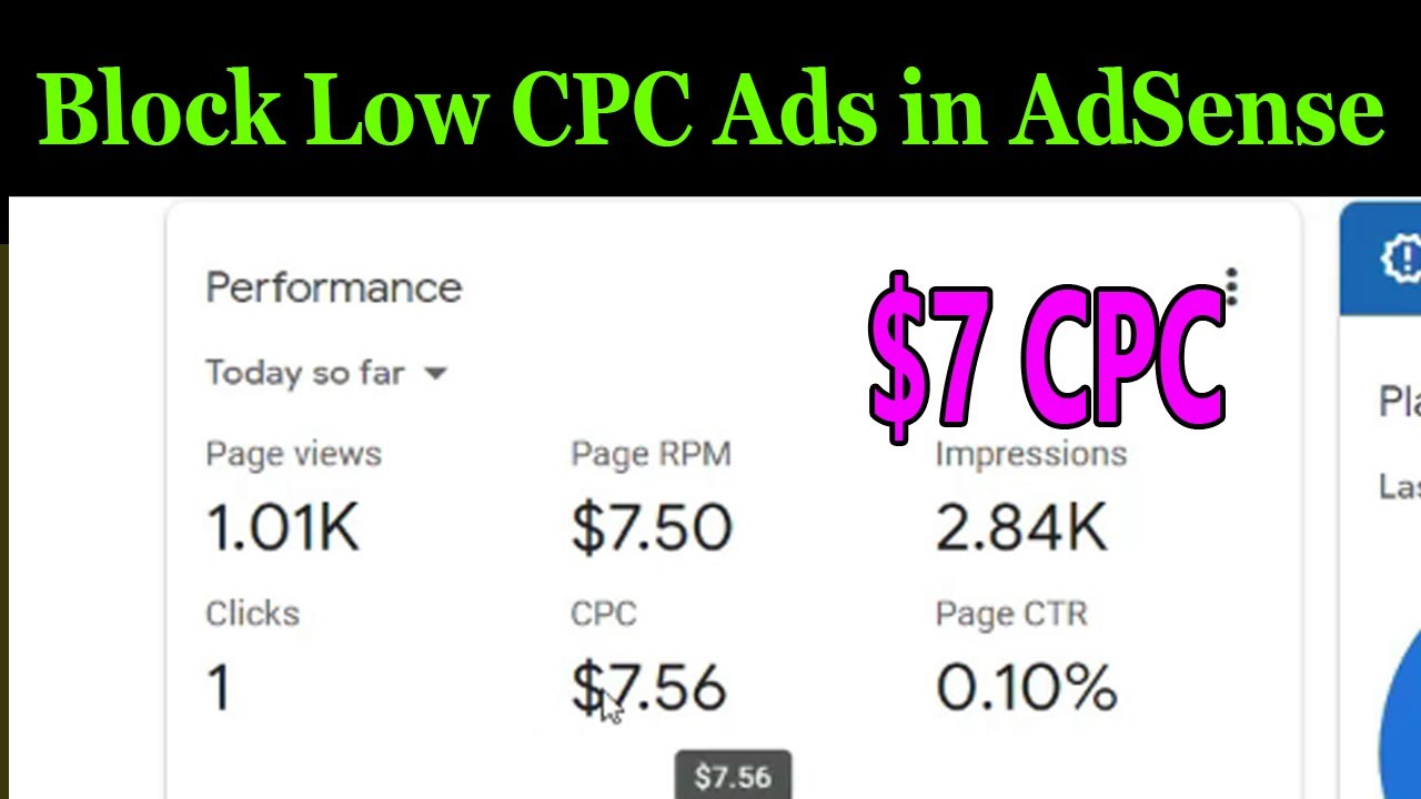 How To Block Low CPC Ads in AdSense || Increase AdSense CPC (Cost-Per-Click) upto $20