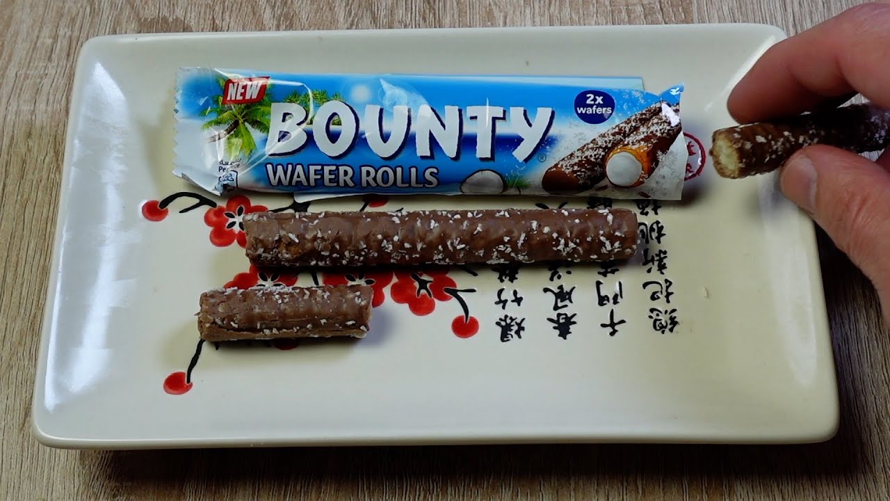 Bounty Wafer Rolls 🥥 Für mich das BESTE Bounty Produkt aller Zeiten 🤩