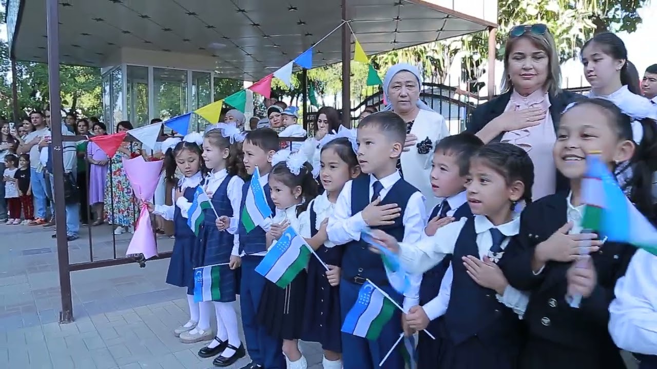 Toshkent viloyati Oqqo'rg'on tumani 11  MAKTAB 1 CHI QO'NG'IROQ