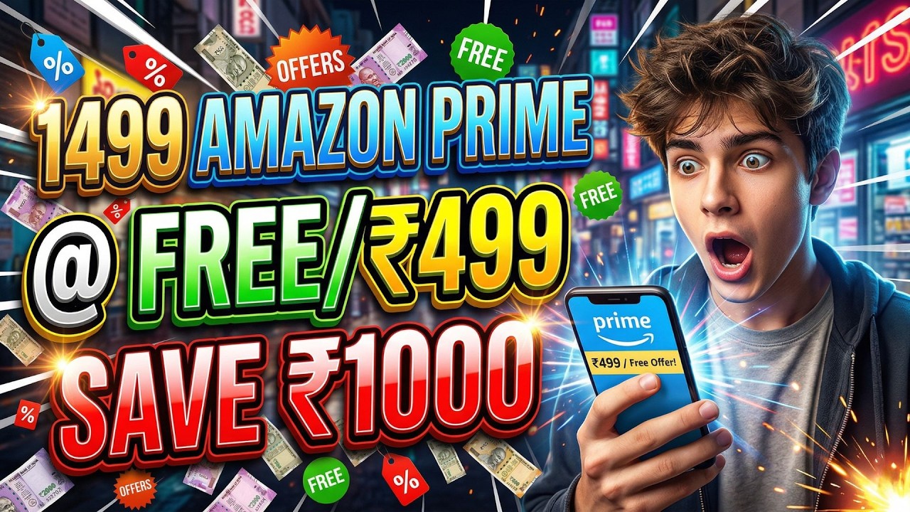 Amazon prime for free | Free Amazon Prime Membership with Bajaj Prime