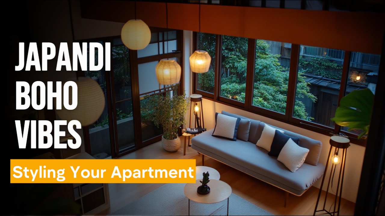 Styling Your Apartment with Japandi & Boho Vibes - Creating a Relaxing & Stylish Space #Boho