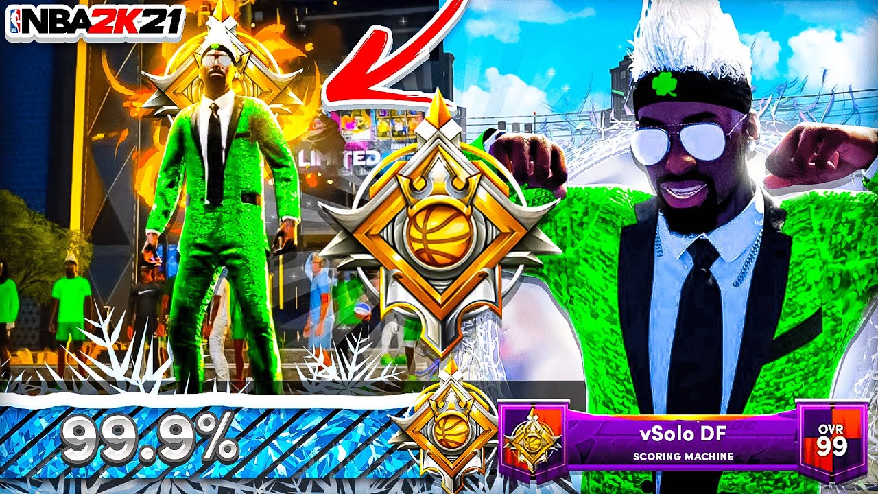I HIT LEGEND with a FROZEN REP BAR in NBA 2K21! *GAME-BREAKING* 120+ BADGE LEGEND BUILD! NBA2K21