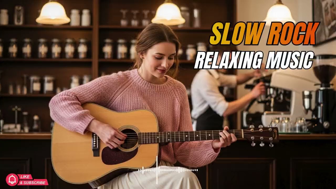Acoustic Slow Rock Unplugged – Warm Campfire Style Relaxing Session