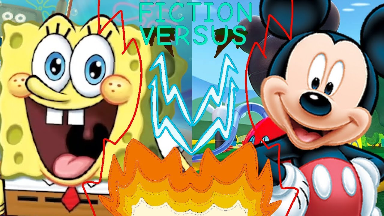 Spongebob vs mickey mouse