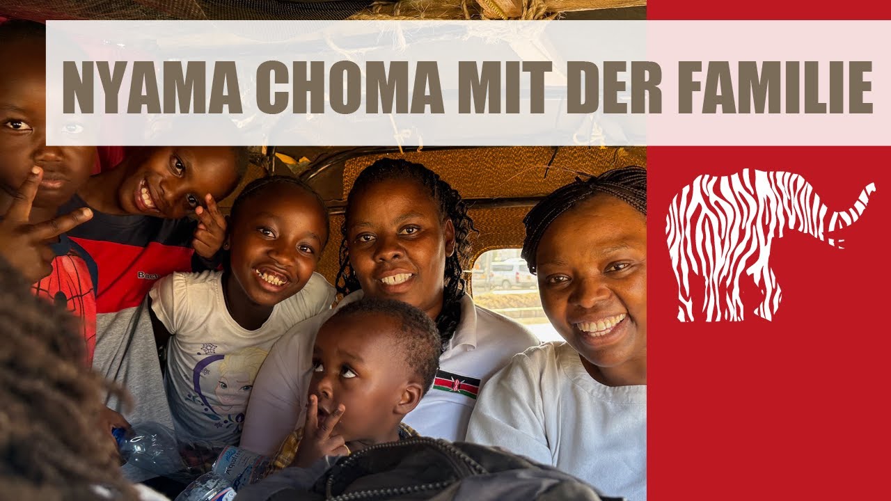 Nyama Choma mit der Familie - Grillen in Kenia - Nairobi Food Tour - Teil 4