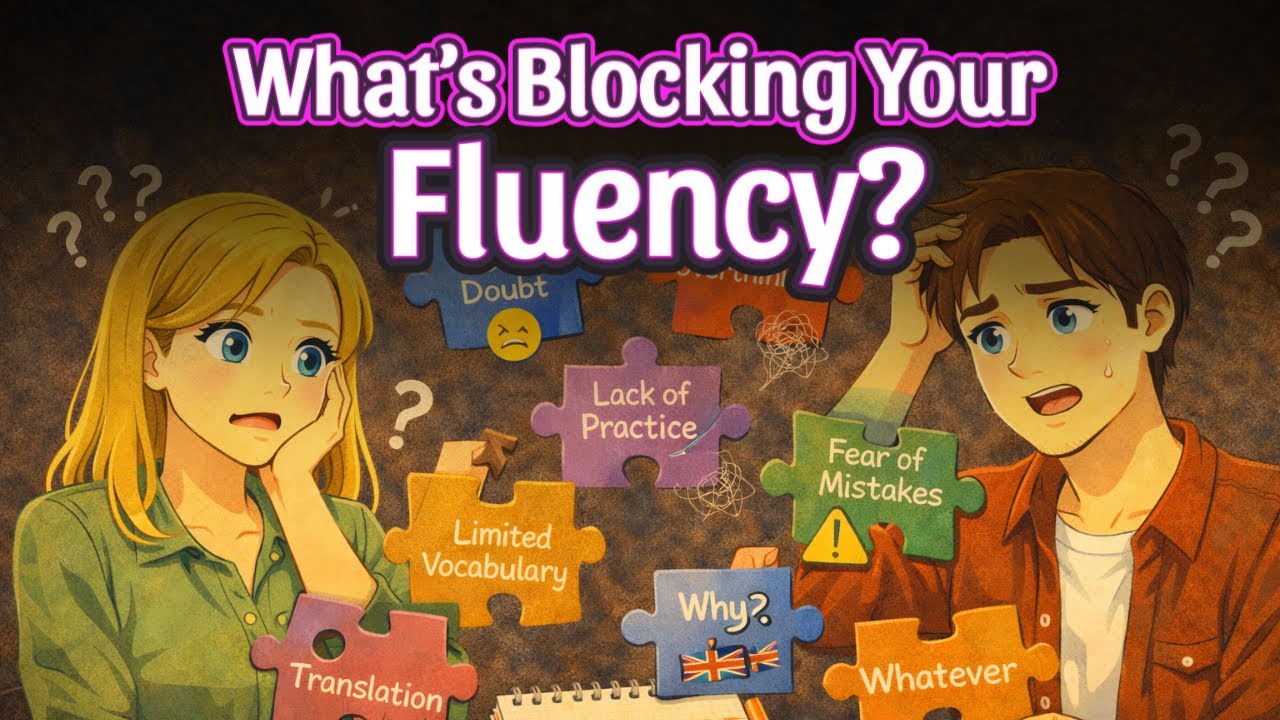 What is Blocking Your Fluency? Find Out | Real English Talk Podcast