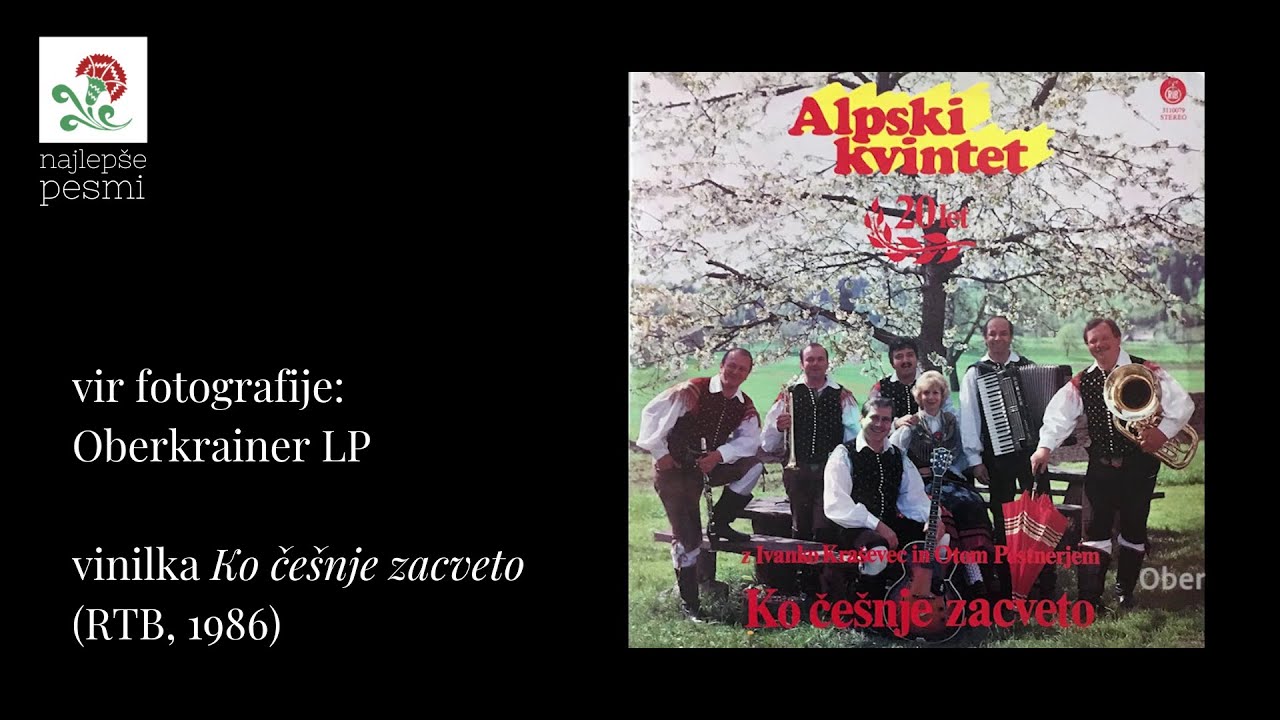 Alpski kvintet - Naša polka (besedilo)