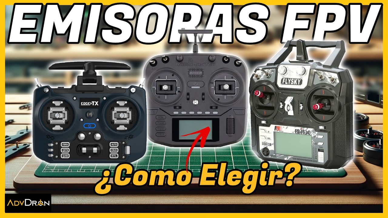🔶Como ELEGIR EMISORA para DRON FPV🔶No compres tu emisora antes de ver este video.