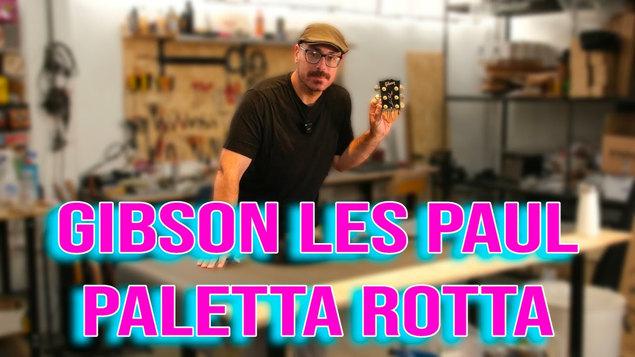 LAB - Gibson Les Paul Studio, paletta rotta Pt.1