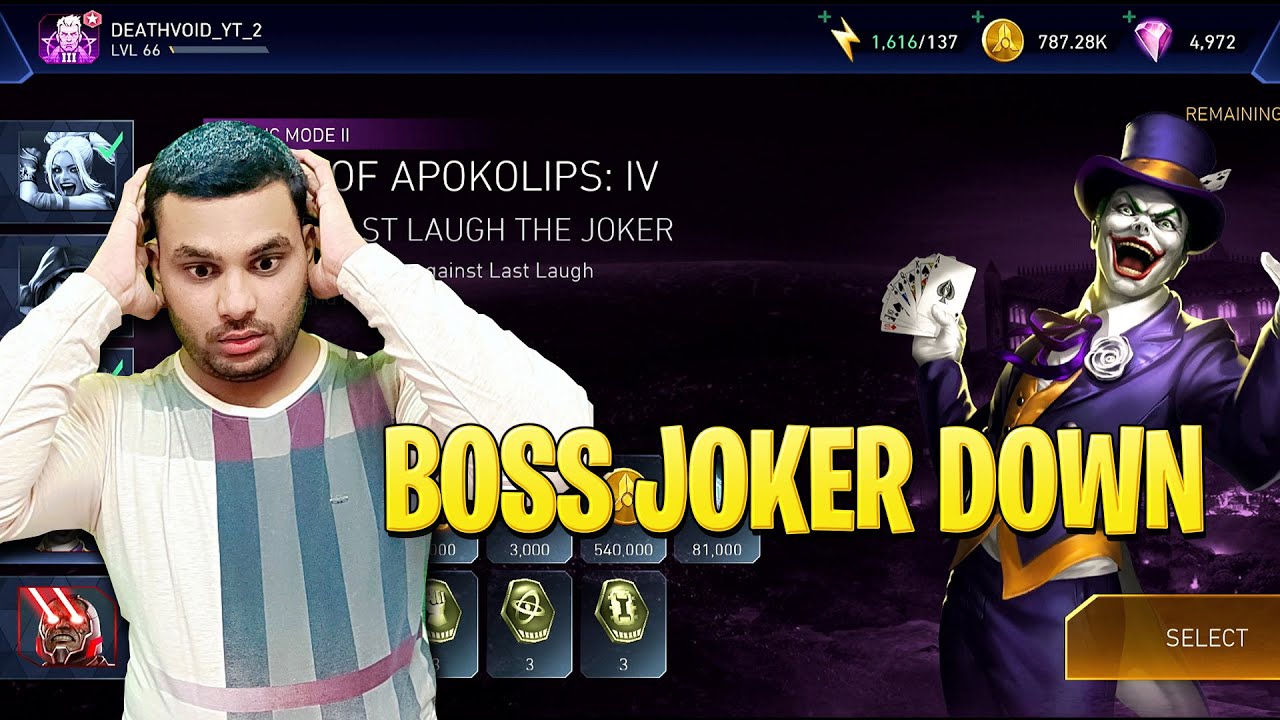 Boss Joker down | Dawn Of Apokolips | Heroic 5 | Solo Raids | Injustice 2 Mobile