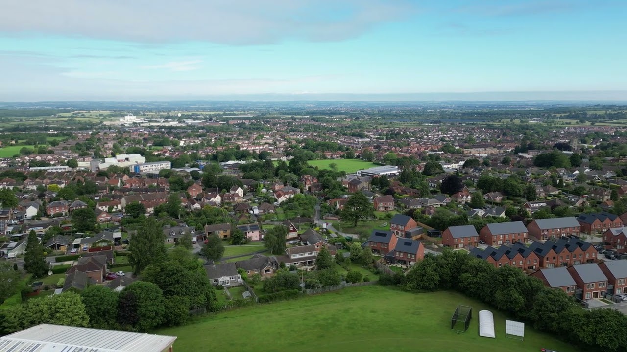 Westbury Wiltshire. DJI Mini 3 Pro Drone Footage