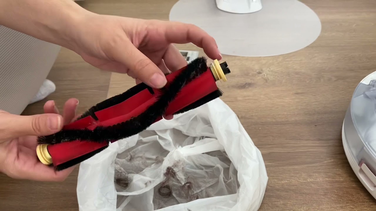 Roborock s5 max hazne ve fırça temizliği