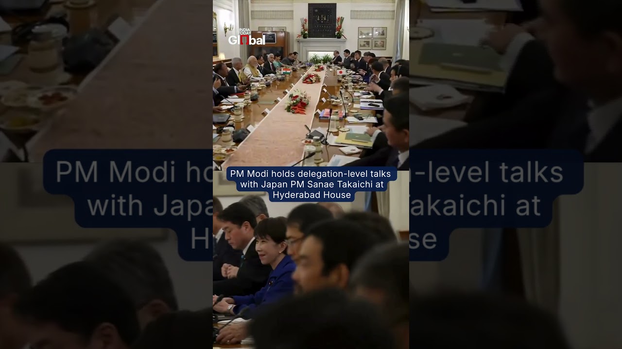 Prime Minister Narendra Modi Held Delegation-Level Talks With Japanese Prime Minister Sanae Takaichi