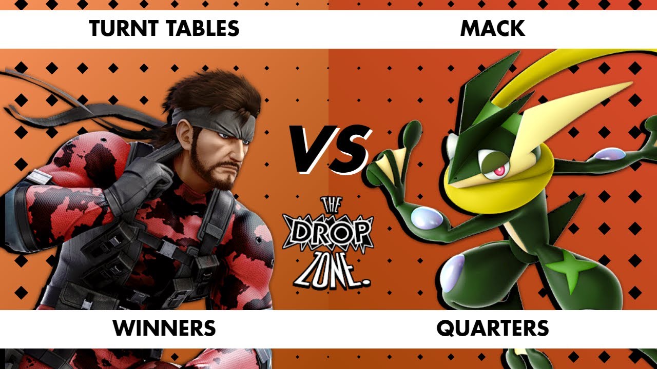 The Drop Zone (SSBU Singles) - Turnt Tables Vs. Mack | Winners Quarters
