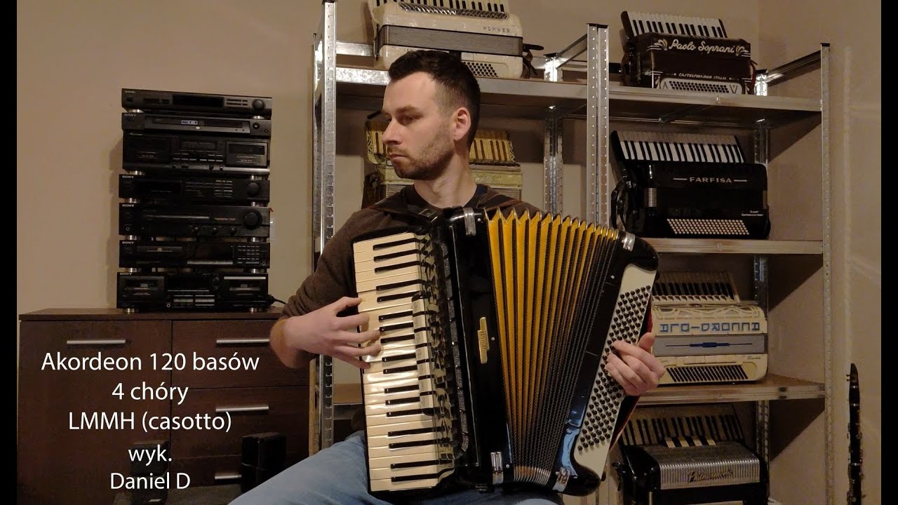 Akordeon Excelsior Casotto Kapitańskie tango Daniel D