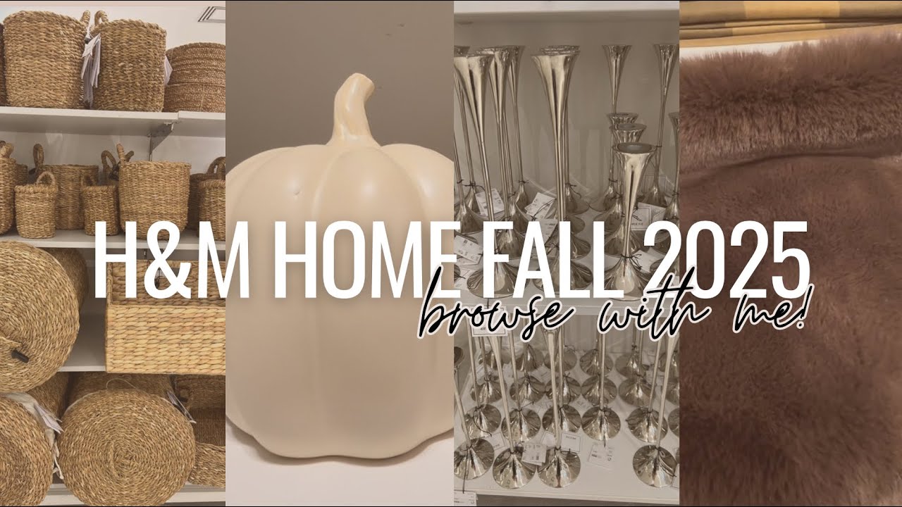 H&M Home Fall 2025 | Cozy + Elegant Autumn Decor Finds 🍁🏡